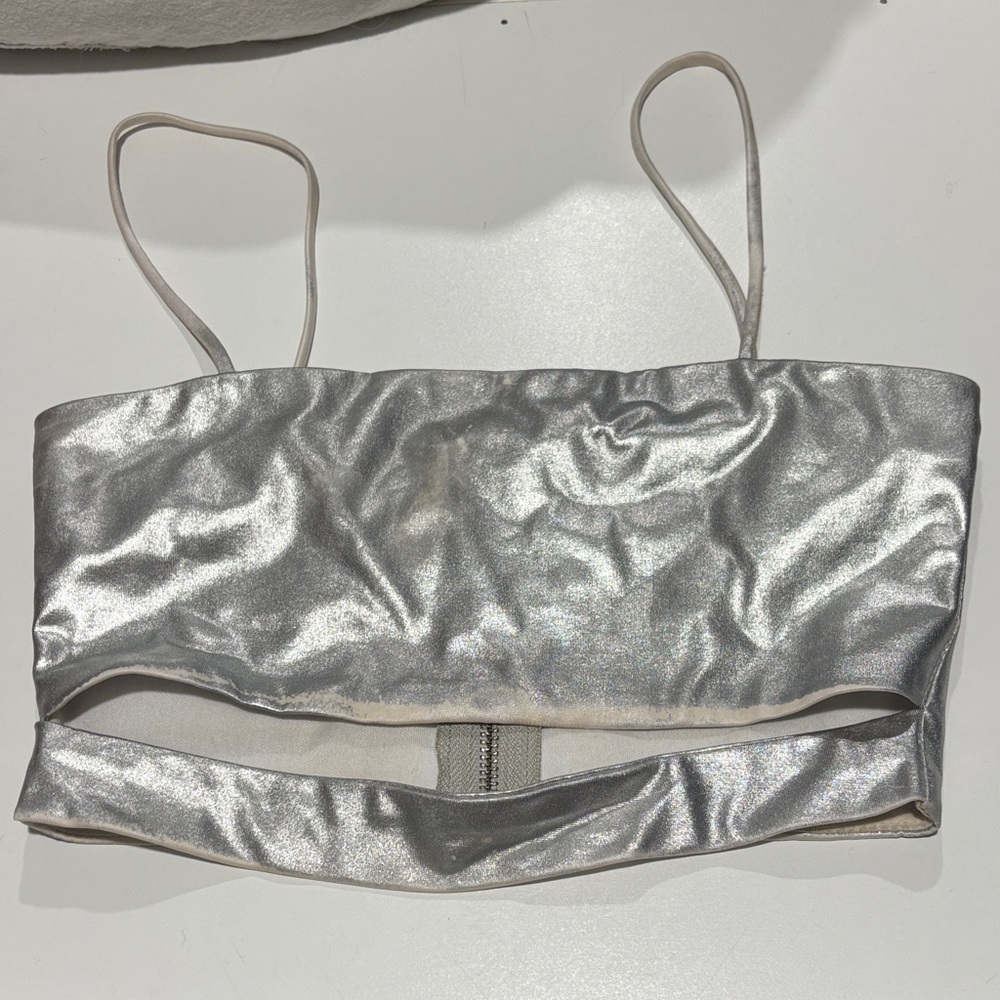 Millau Shimmering Silver Women's top